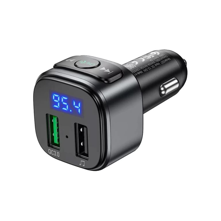 FM модулятор HOCO E67, Black, Box - фото 6