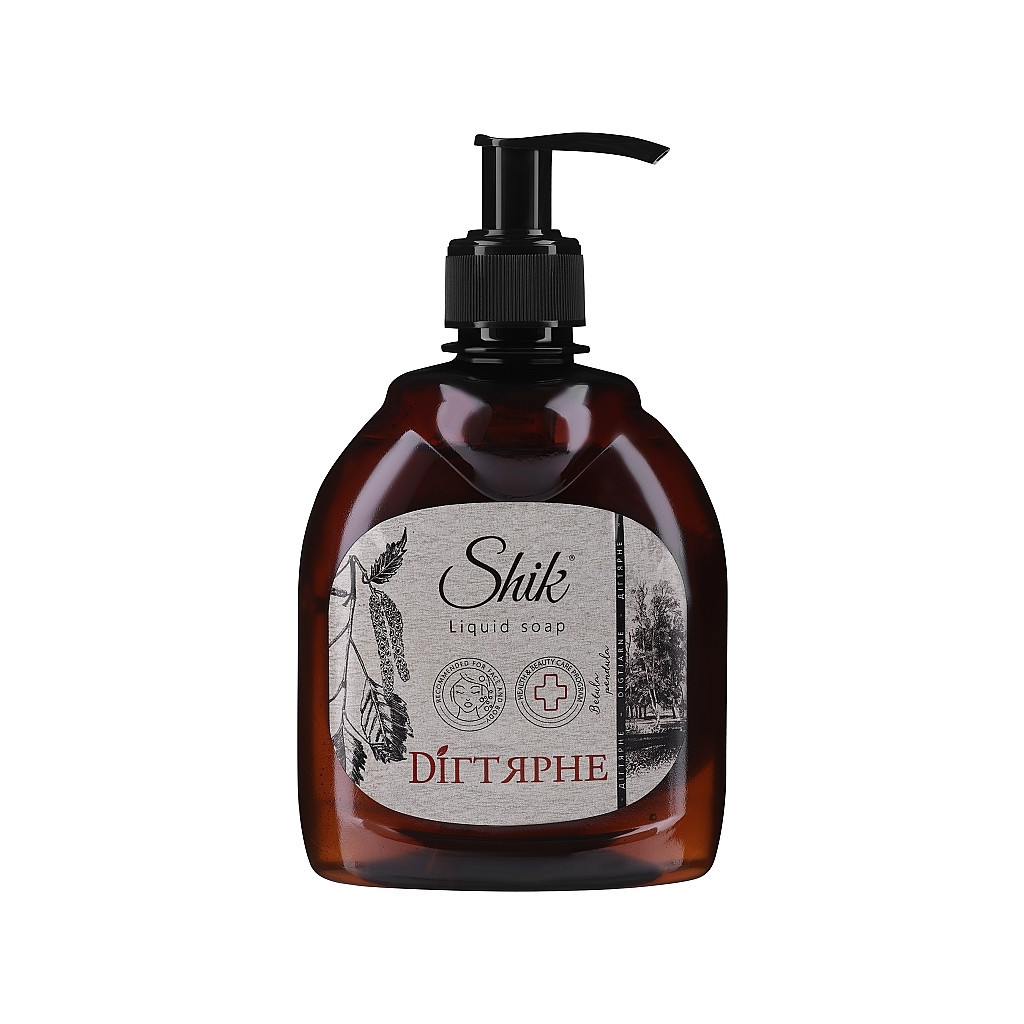 Рідке мило Shik Дігтярне 300 г (4820023367968) - фото 1