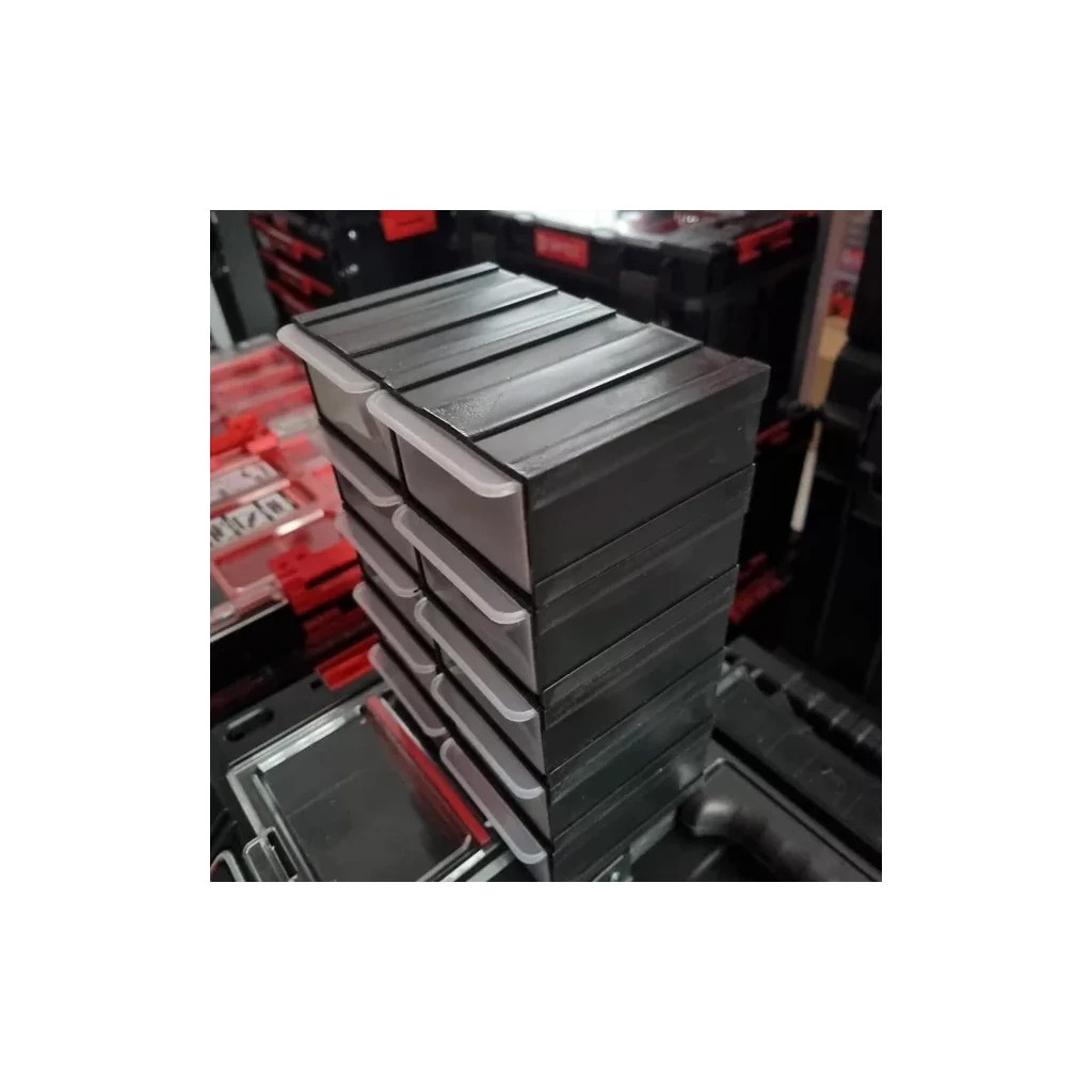 Ящик для інструментів QBRICK SYSTEM органайзер на 10 ящичків (SZU10XCZAPG001) - фото 2 Ящик для інструментів QBRICK SYSTEM органайзер на 10 ящичків (SZU10XCZAPG001) - фото 2