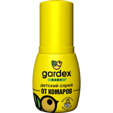 Спрей від комах Gardex Baby Дитячий Від комарів 50 мл (4820184440180) - фото 1