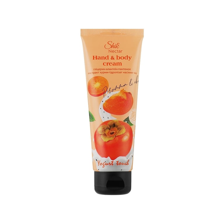 Крем для рук Shik Nectar Yogurt Touch Екстракт хурми і гідролізат насіння чіа 75 мл (4823107604393) - фото 1