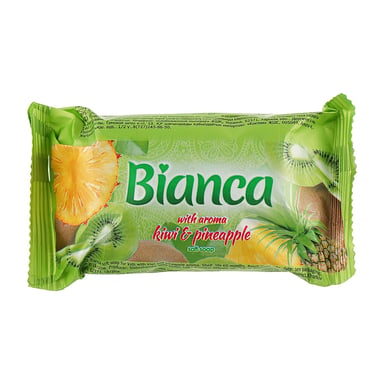 Тверде мило Bianca З ароматом ківі і ананасу 140 г (4823107602443) - фото 1