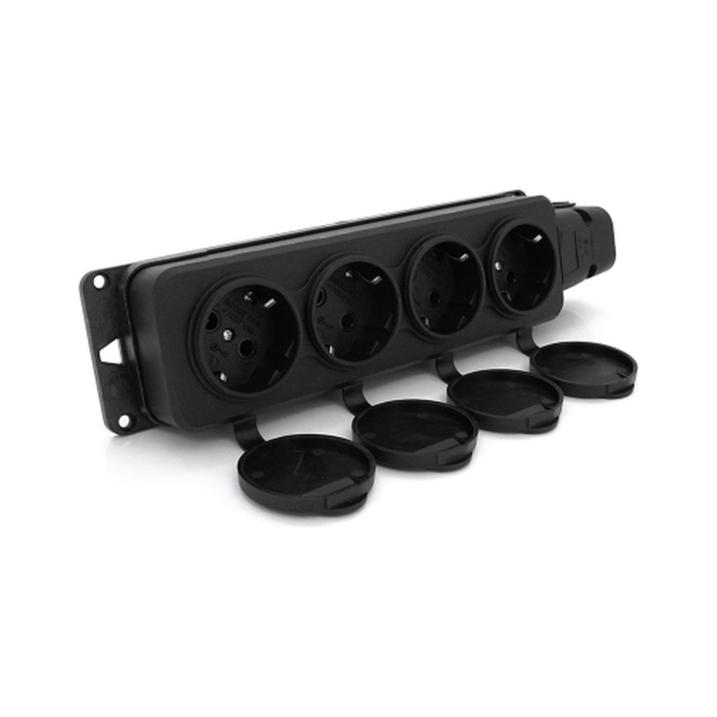 Колодка для подовжувача Pipo PP/SP-4/44/16B - фото 1