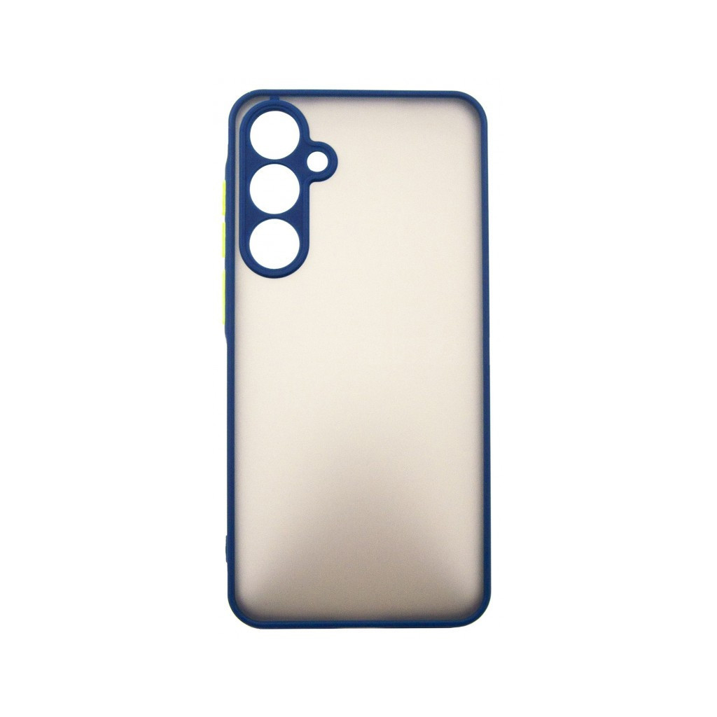Чохол до мобільного телефона Dengos Matte Samsung Galaxy A55 5G (Blue) (DG-TPU-MATT-143) - фото 1 Чохол до мобільного телефона Dengos Matte Samsung Galaxy A55 5G (Blue) (DG-TPU-MATT-143) - фото 1