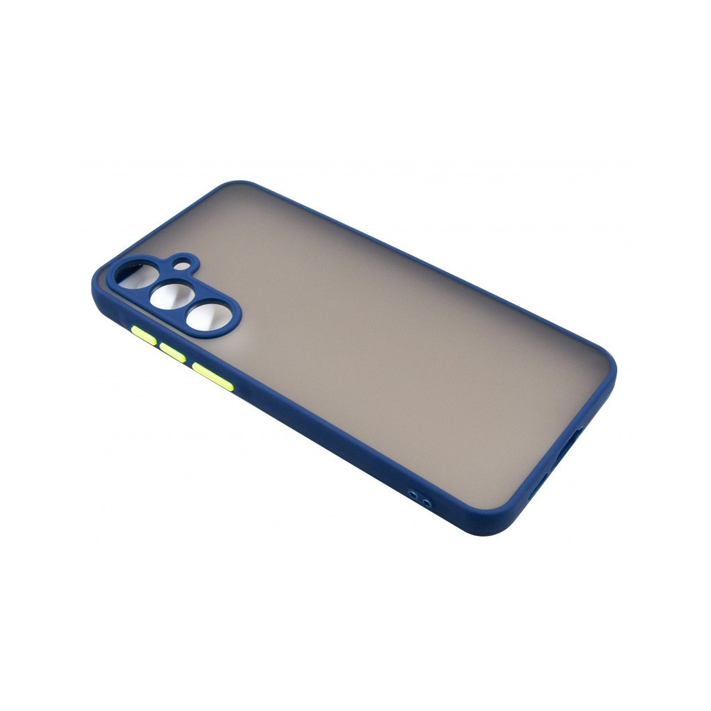 Чохол до мобільного телефона Dengos Matte Samsung Galaxy A55 5G (Blue) (DG-TPU-MATT-143) - фото 3 Чохол до мобільного телефона Dengos Matte Samsung Galaxy A55 5G (Blue) (DG-TPU-MATT-143) - фото 3