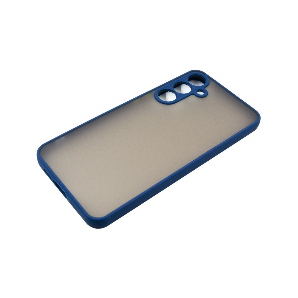 Чохол до мобільного телефона Dengos Matte Samsung Galaxy A55 5G (Blue) (DG-TPU-MATT-143) - фото 4 Чохол до мобільного телефона Dengos Matte Samsung Galaxy A55 5G (Blue) (DG-TPU-MATT-143) - фото 4