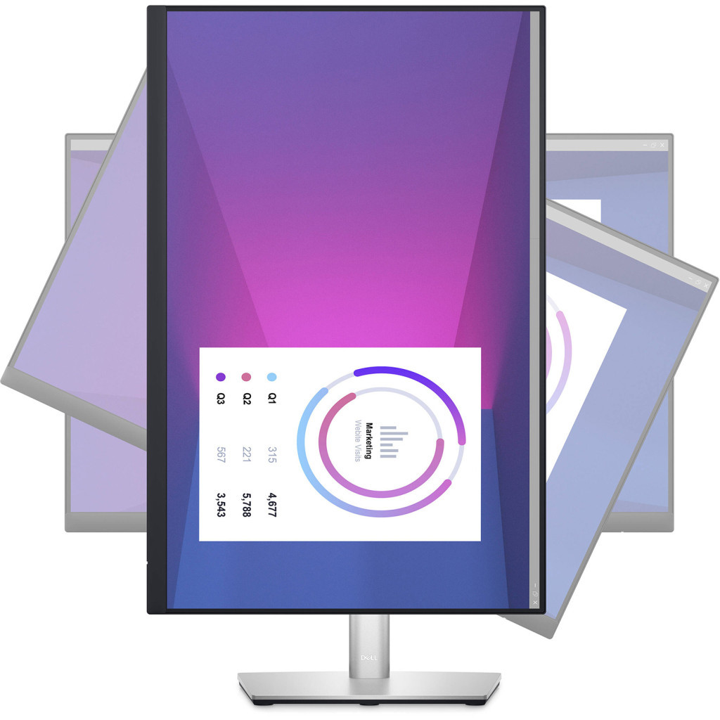 Монітор Dell P2425H (210-BMFF) - фото 5 Монітор Dell P2425H (210-BMFF) - фото 5