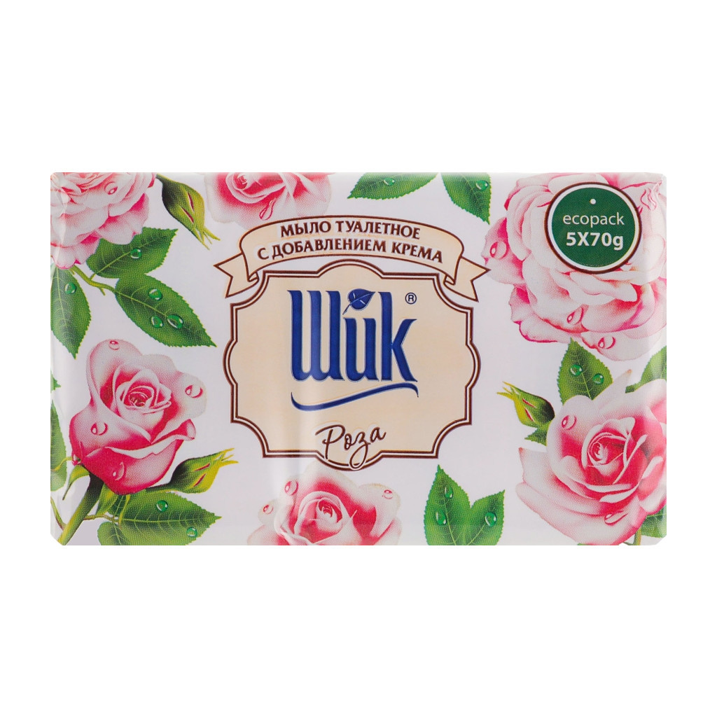 Тверде мило Shik Троянда 5 х 70 г (4820023360419) Тверде мило Shik Троянда 5 х 70 г (4820023360419)