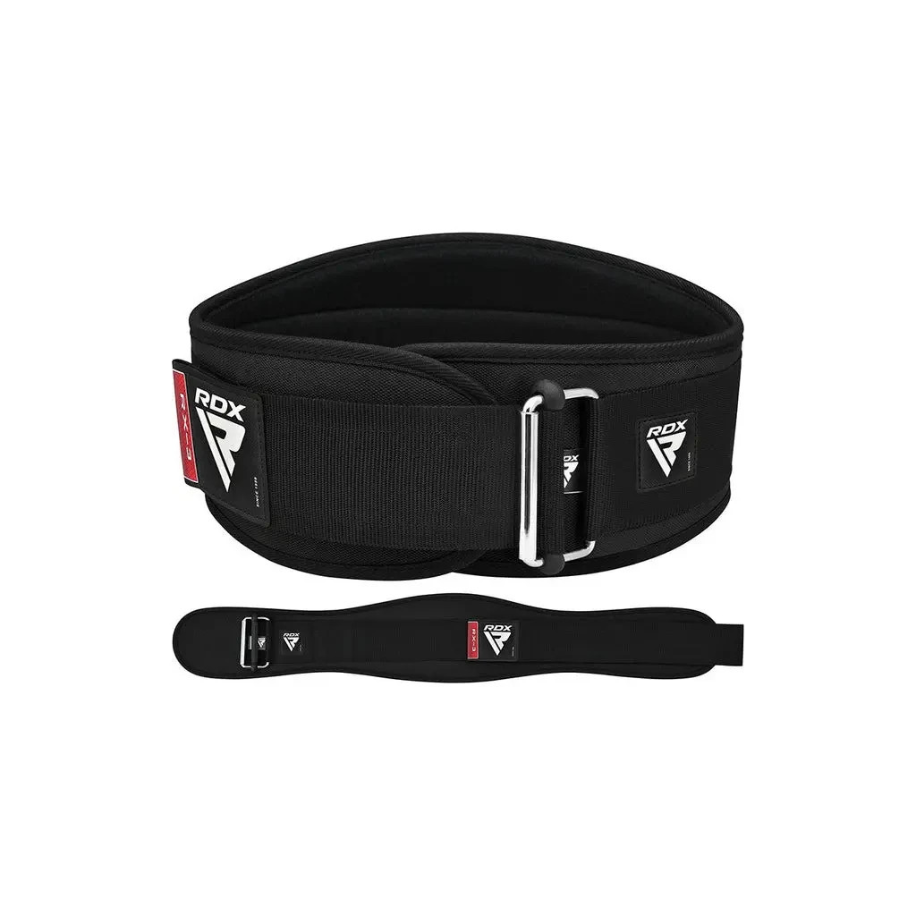 Атлетичний пояс RDX RX3 EVA Curve неопреновий Black XL (WBE-RX3B-XL) - фото 1 Атлетичний пояс RDX RX3 EVA Curve неопреновий Black XL (WBE-RX3B-XL) - фото 1
