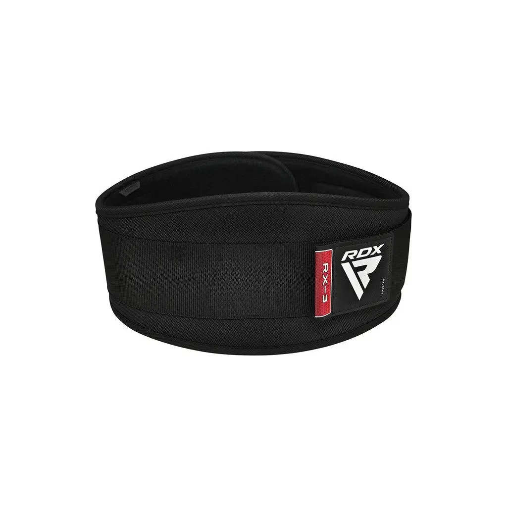 Атлетичний пояс RDX RX3 EVA Curve неопреновий Black XL (WBE-RX3B-XL) - фото 4 Атлетичний пояс RDX RX3 EVA Curve неопреновий Black XL (WBE-RX3B-XL) - фото 4