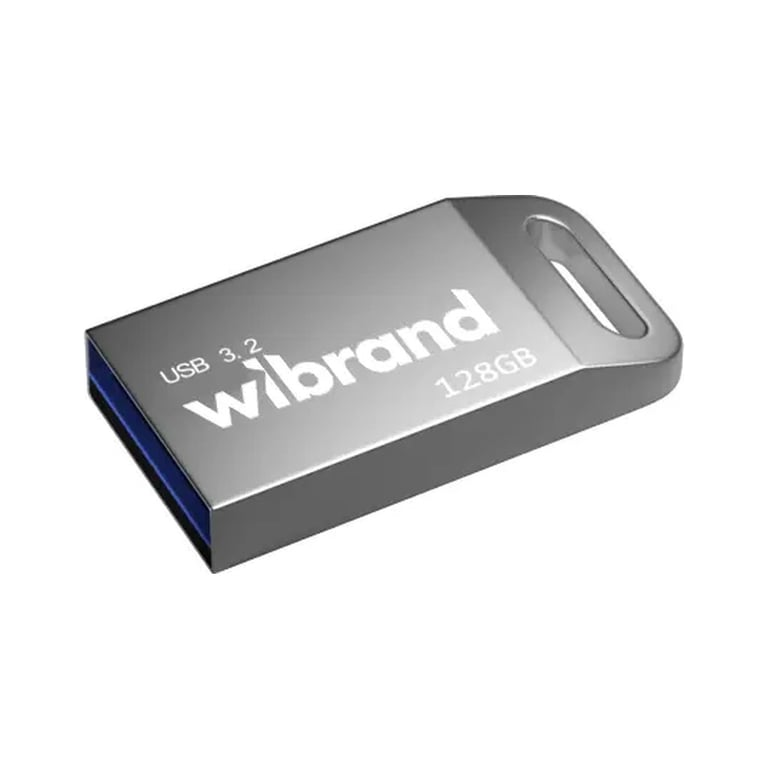 USB флеш накопичувач Wibrand 128GB Ant Silver USB 3.2 Gen 1 (USB 3.0) (WI3.2/AN128M4S) - фото 1