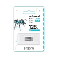 USB флеш накопичувач Wibrand 128GB Ant Silver USB 3.2 Gen 1 (USB 3.0) (WI3.2/AN128M4S) - фото 2