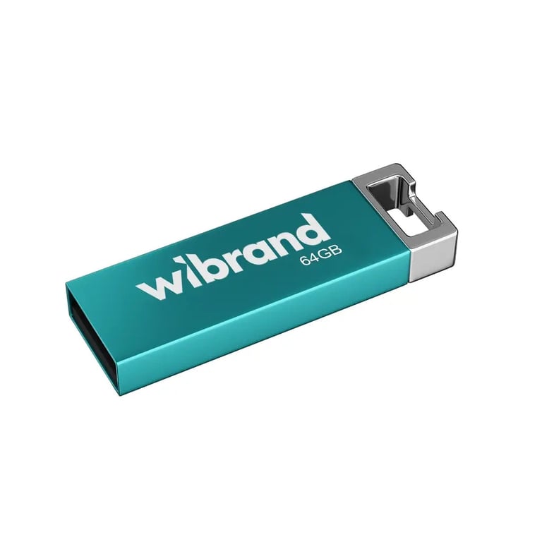 USB флеш накопичувач Wibrand 64GB Chameleon Blue USB 2.0 (WI2.0/CH64U6LU) - фото 1