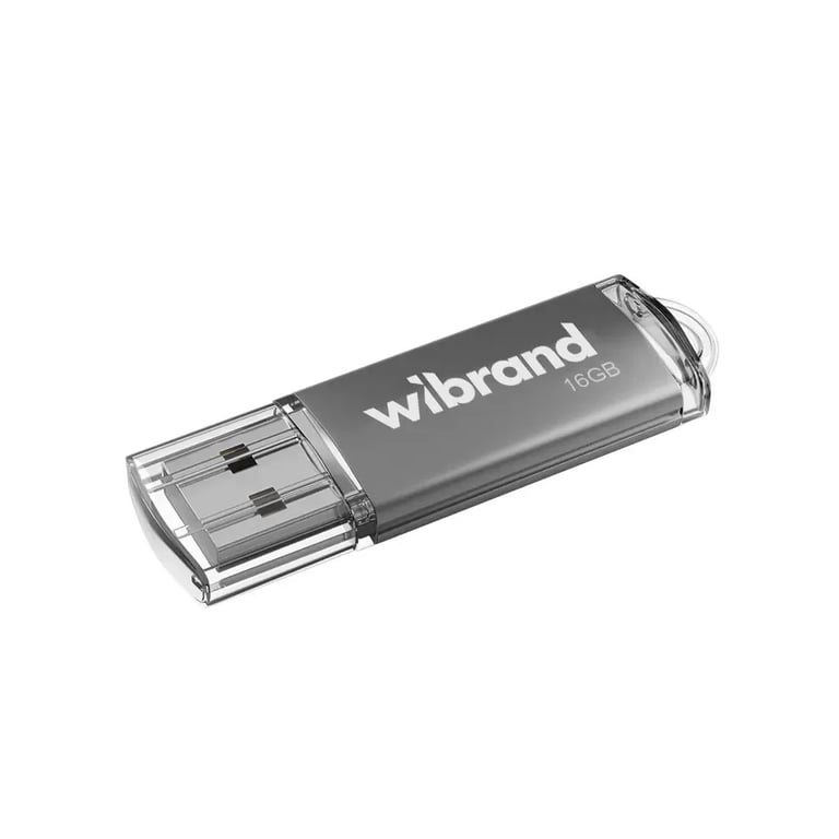 USB флеш накопичувач Wibrand 16GB Cougar Silver USB 2.0 (WI2.0/CU16P1S) - фото 1