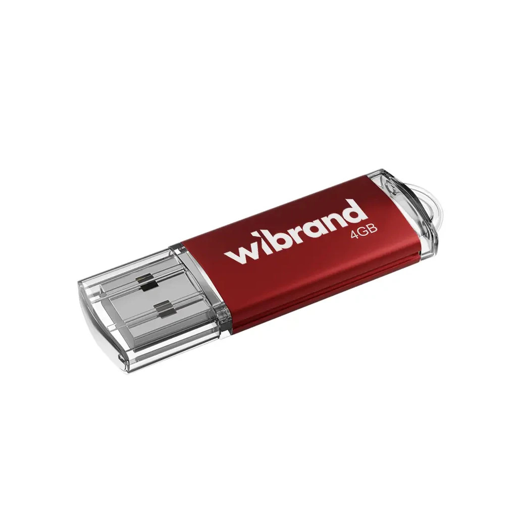 USB флеш накопичувач Wibrand 4GB Cougar Red USB 2.0 (WI2.0/CU4P1R) - фото 1