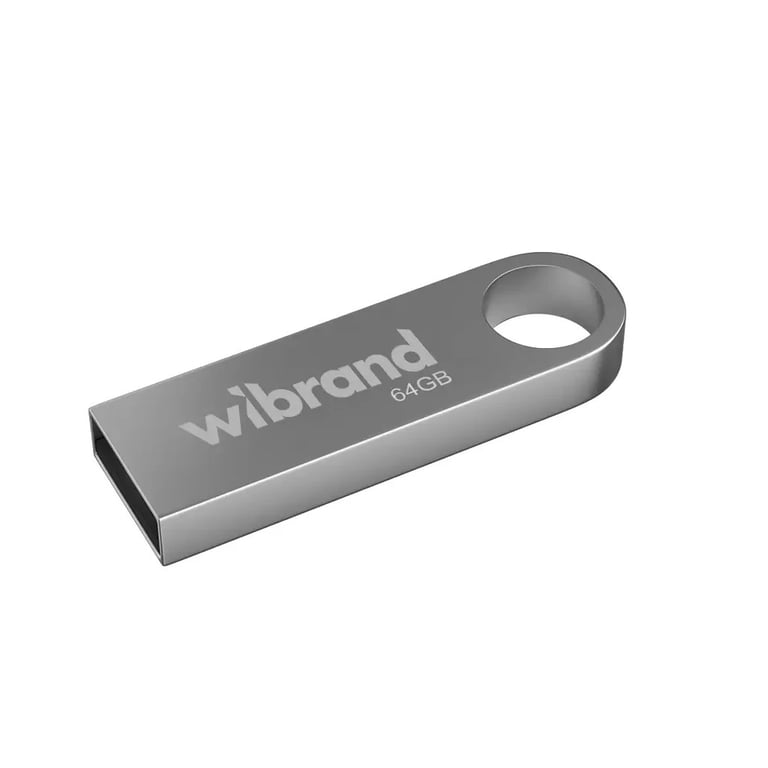 USB флеш накопичувач Wibrand 64GB Puma Silver USB 2.0 (WI2.0/PU64U1S) - фото 1