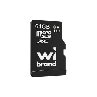 Карта пам'яті Wibrand 64GB mictoSD class 10 UHS-I (WICDXU1/64GB) - фото 1