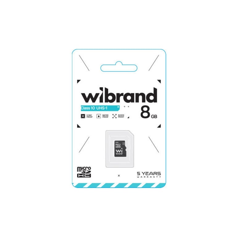 Карта пам'яті Wibrand 8GB mictoSD class 10 (WICDHC10/8GB) - фото 2