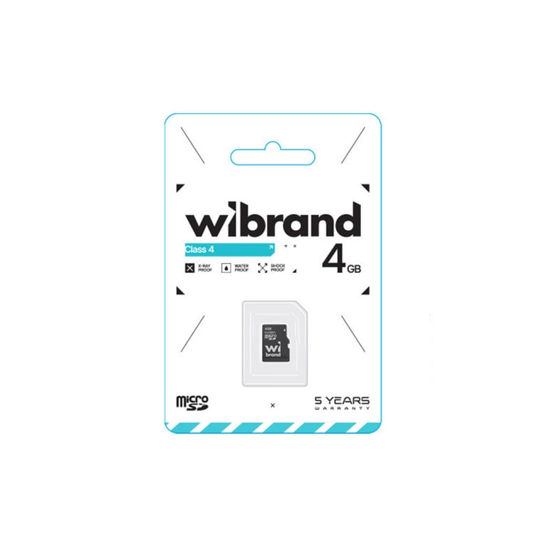Карта пам'яті Wibrand 4GB mictoSD class 4 (WICDC4/4GB) - фото 2
