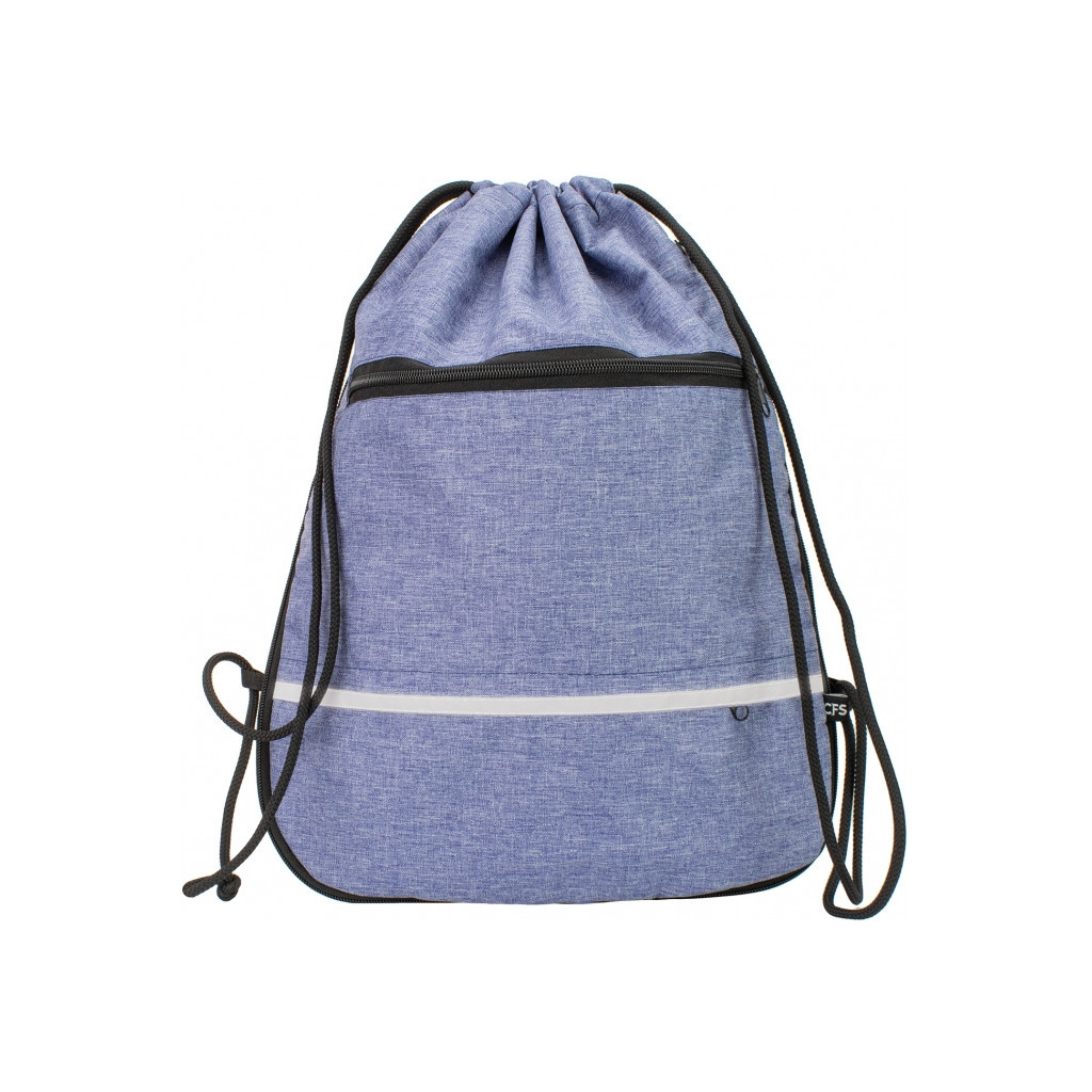 Сумка для взуття Cool For School з 2 блискавками з розширенням унісекс темно-синя (CF85759-24) - фото 1 Сумка для взуття Cool For School з 2 блискавками з розширенням унісекс темно-синя (CF85759-24) - фото 1