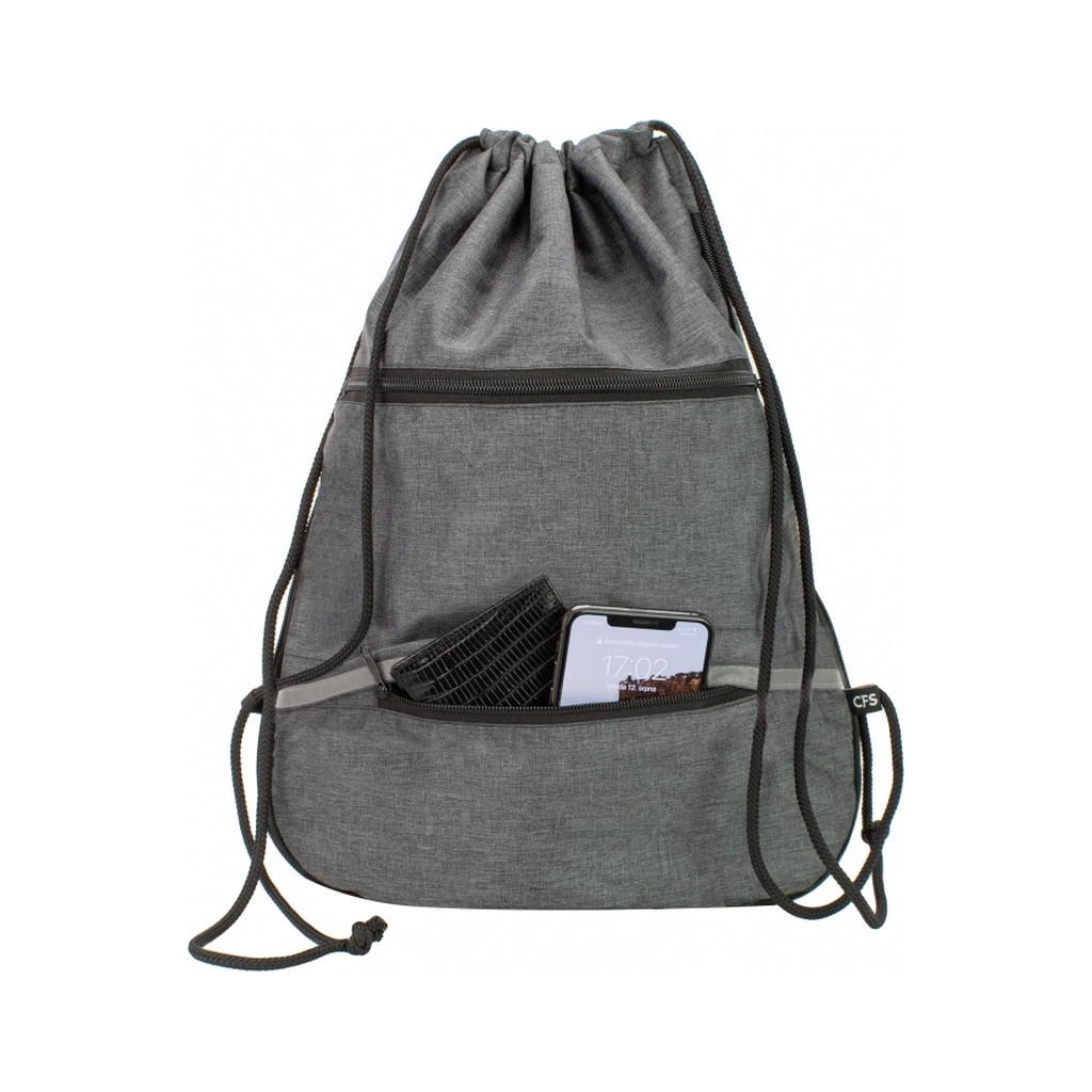 Сумка для взуття Cool For School з 2 блискавками з розширенням унісекс чорна (CF85759-01) - фото 2 Сумка для взуття Cool For School з 2 блискавками з розширенням унісекс чорна (CF85759-01) - фото 2