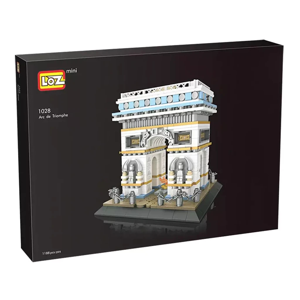 Конструктор LOZ mini Тріумфальна арка (1028) - фото 4 Конструктор LOZ mini Тріумфальна арка (1028) - фото 4