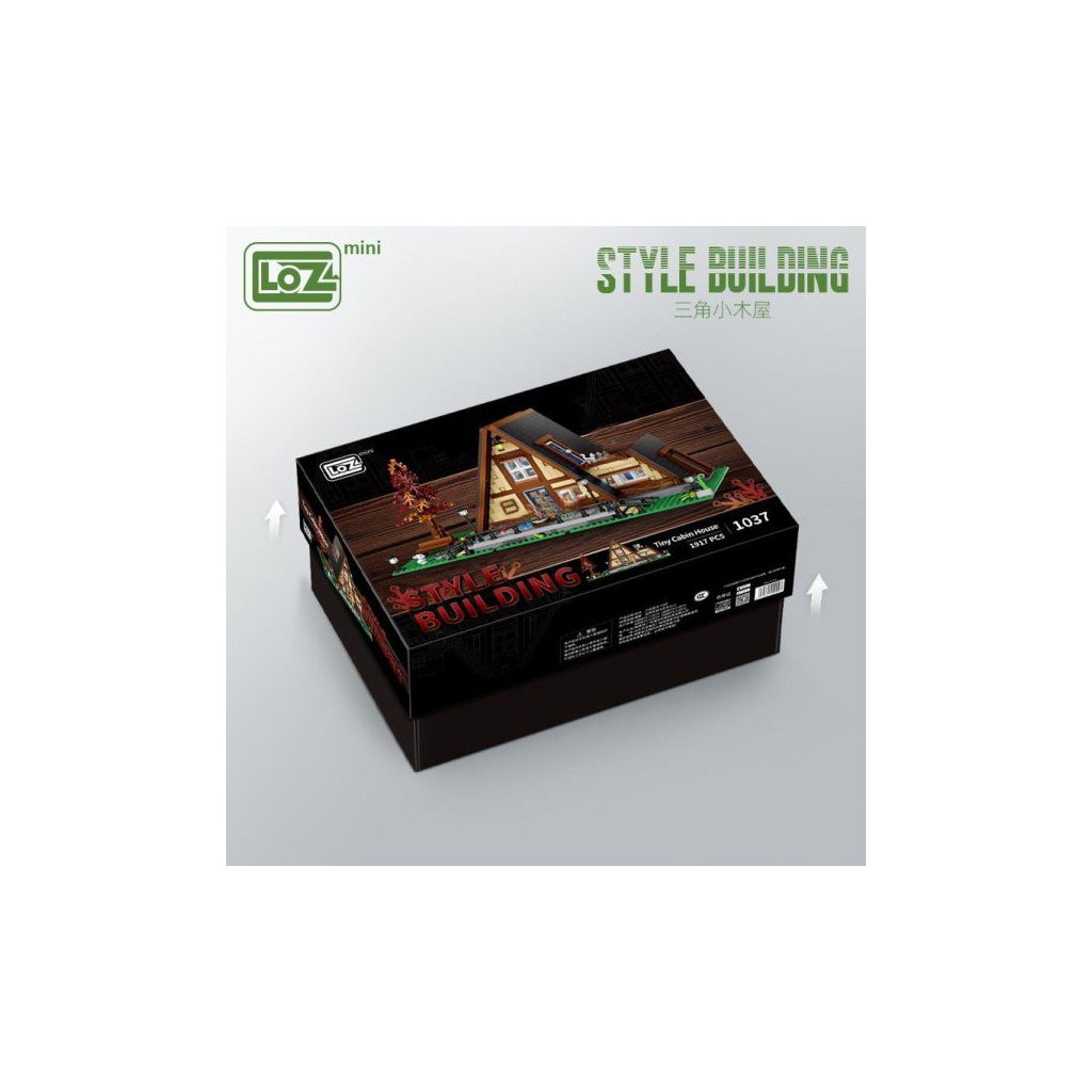 Конструктор LOZ mini Крихітний будиночок-хижина без фігурок (1037) - фото 1