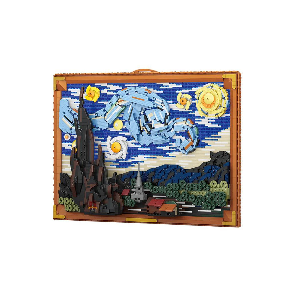 Конструктор LOZ mini The Starry Night (1066) - фото 2 Конструктор LOZ mini The Starry Night (1066) - фото 2