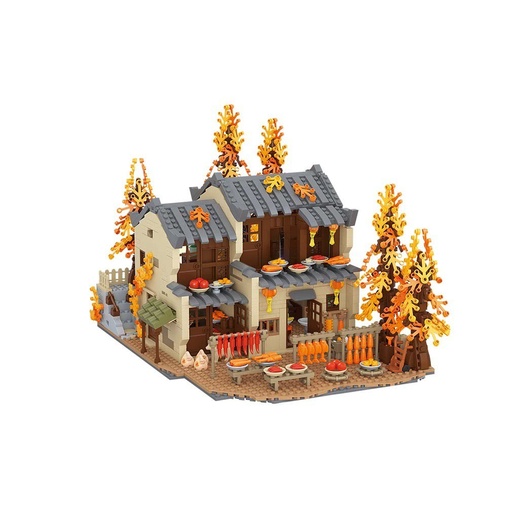 Конструктор LOZ mini Осіннє сонце без фігурок (1071) - фото 1