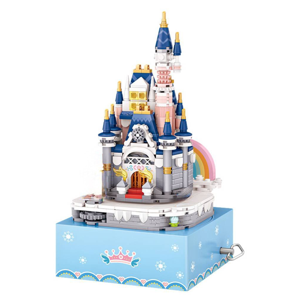 Конструктор LOZ mini Замок (музична скринька) без фігурок (1220) - фото 1 Конструктор LOZ mini Замок (музична скринька) без фігурок (1220) - фото 1