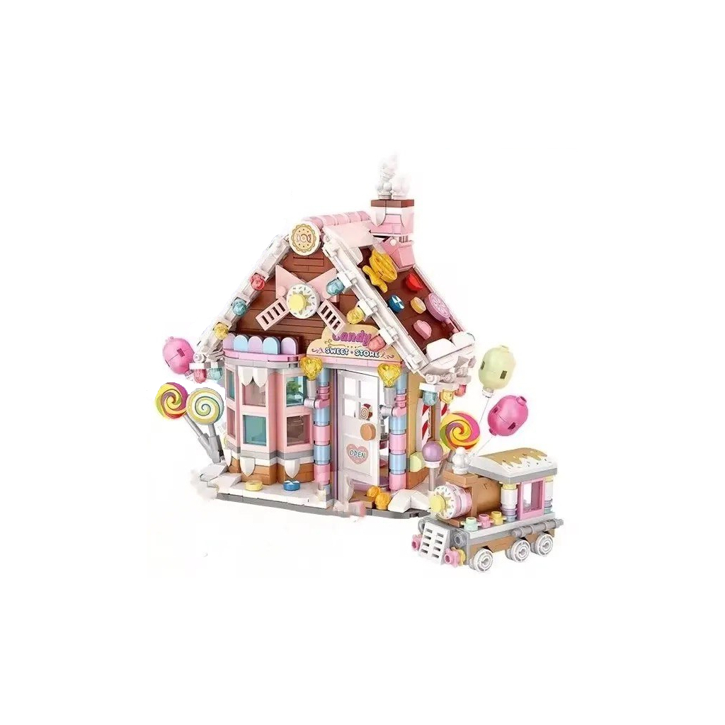 Конструктор LOZ mini Цукерковий будиночок без фігурок (1224) - фото 1 Конструктор LOZ mini Цукерковий будиночок без фігурок (1224) - фото 1