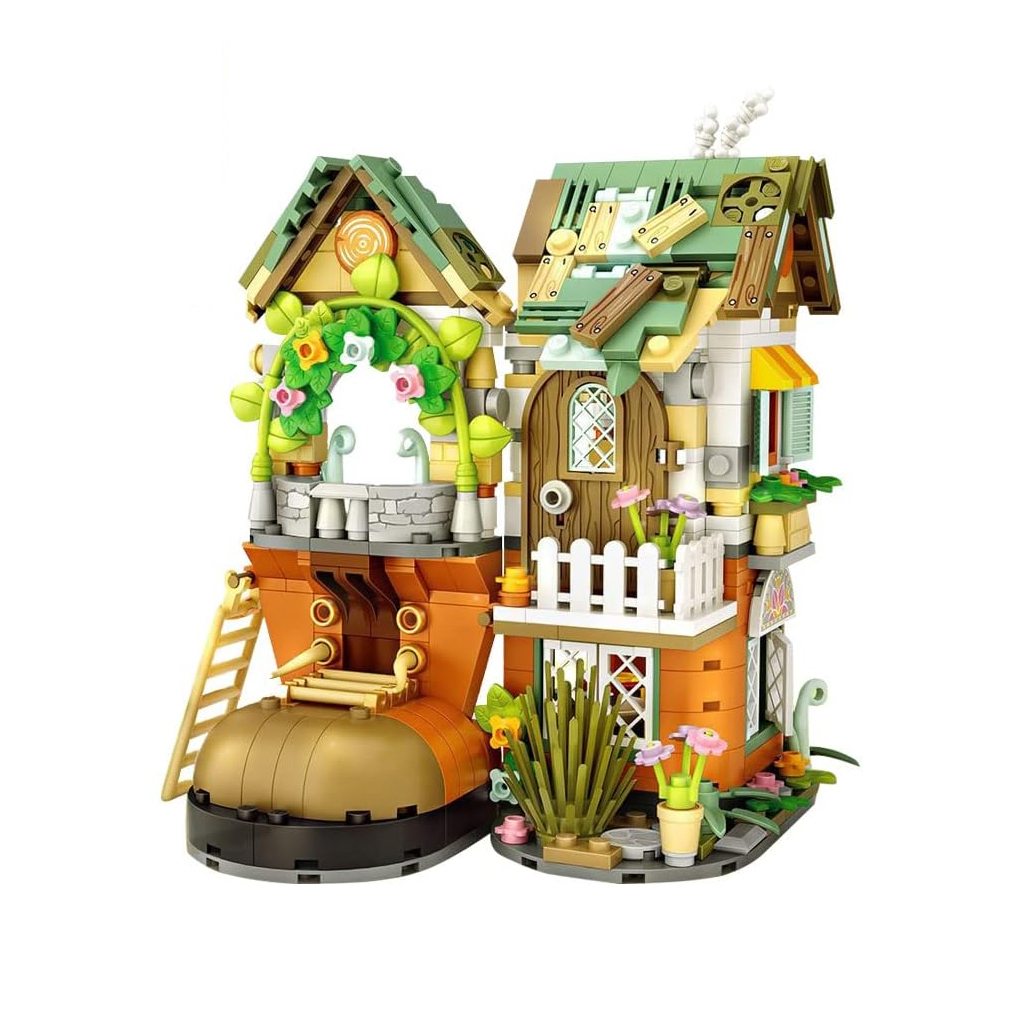 Конструктор LOZ mini Хижина гномів без фігурок (1226) - фото 1 Конструктор LOZ mini Хижина гномів без фігурок (1226) - фото 1