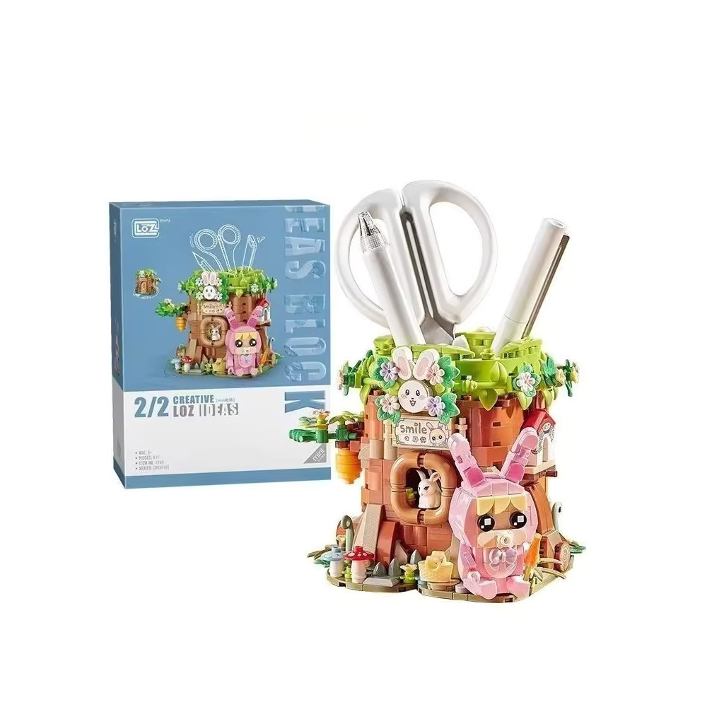 Конструктор LOZ mini Тримач для ручки (1242) - фото 5 Конструктор LOZ mini Тримач для ручки (1242) - фото 5