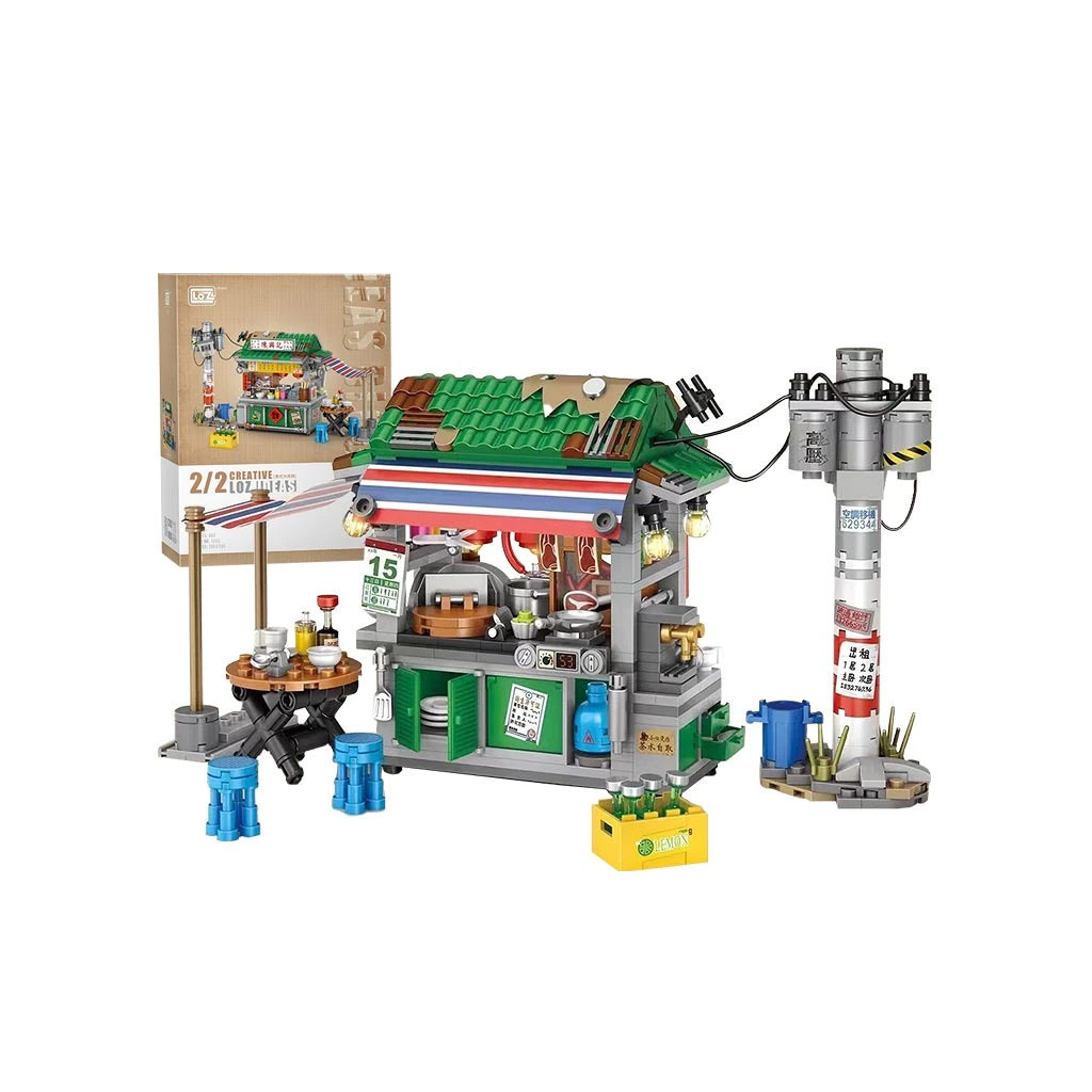 Конструктор LOZ mini Кіоск із продуктами (1253) - фото 3 Конструктор LOZ mini Кіоск із продуктами (1253) - фото 3