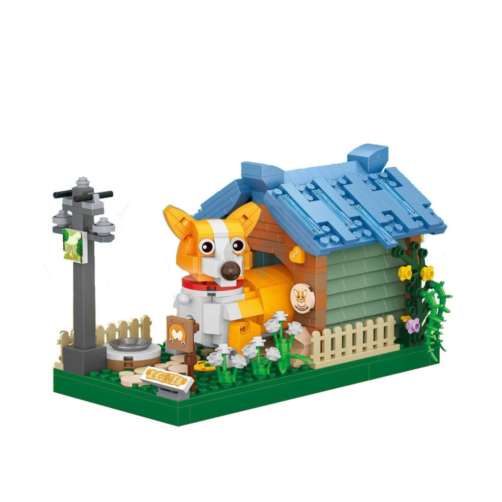 Конструктор LOZ mini Коргі (1256) - фото 1