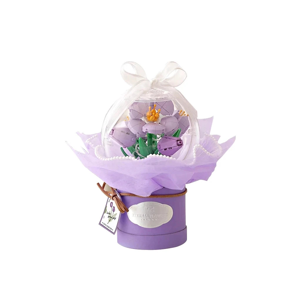 Конструктор LOZ mini Горщик квітів (з кнопковим елементом) (1297) - фото 1 Конструктор LOZ mini Горщик квітів (з кнопковим елементом) (1297) - фото 1