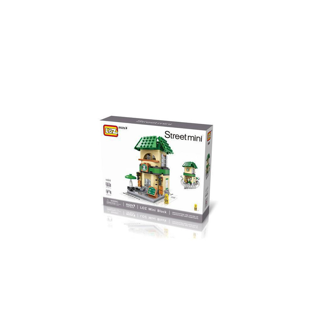 Конструктор LOZ mini Старбакс (1608) - фото 3 Конструктор LOZ mini Старбакс (1608) - фото 3