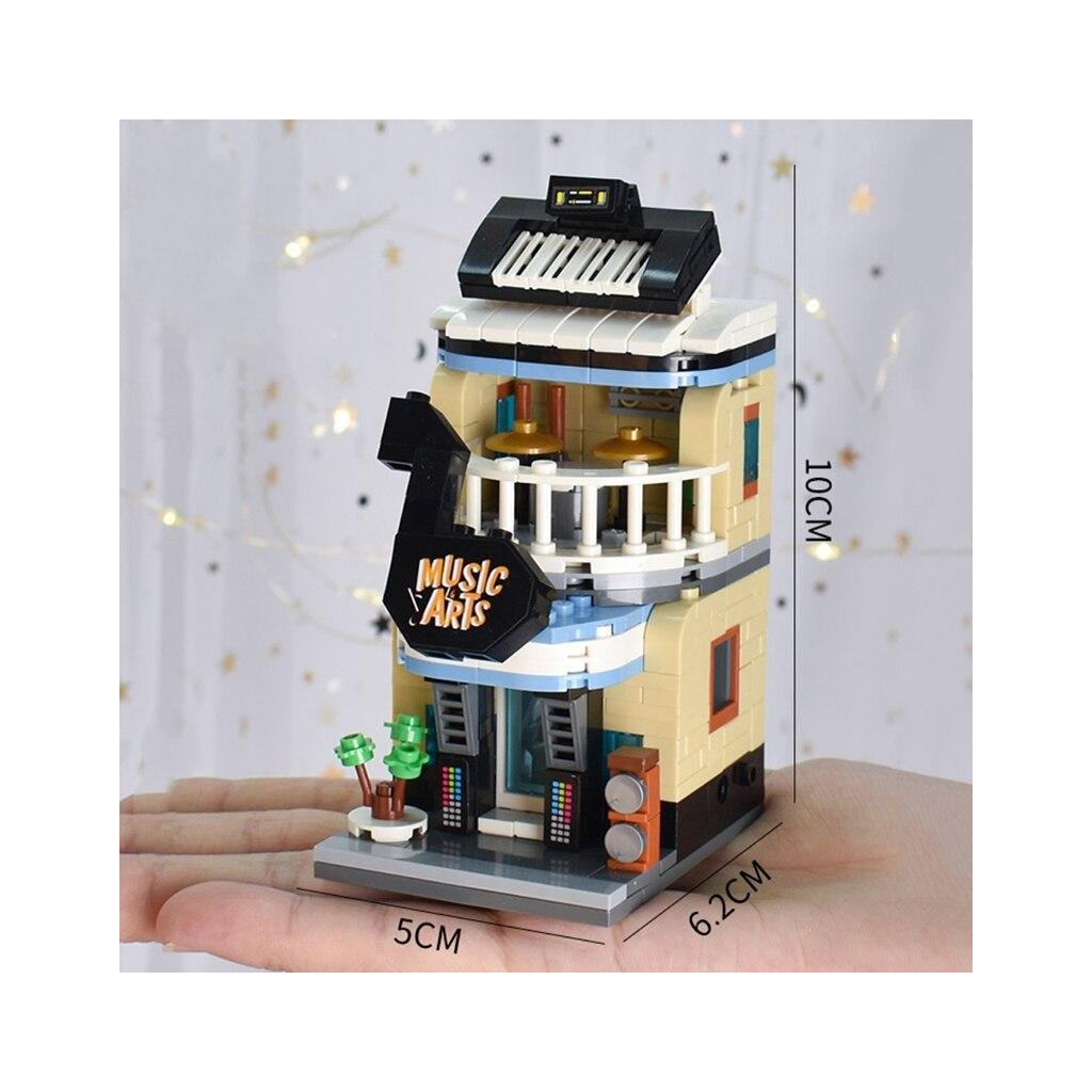 Конструктор LOZ mini Магазин музичних інструментів (1623) - фото 3 Конструктор LOZ mini Магазин музичних інструментів (1623) - фото 3