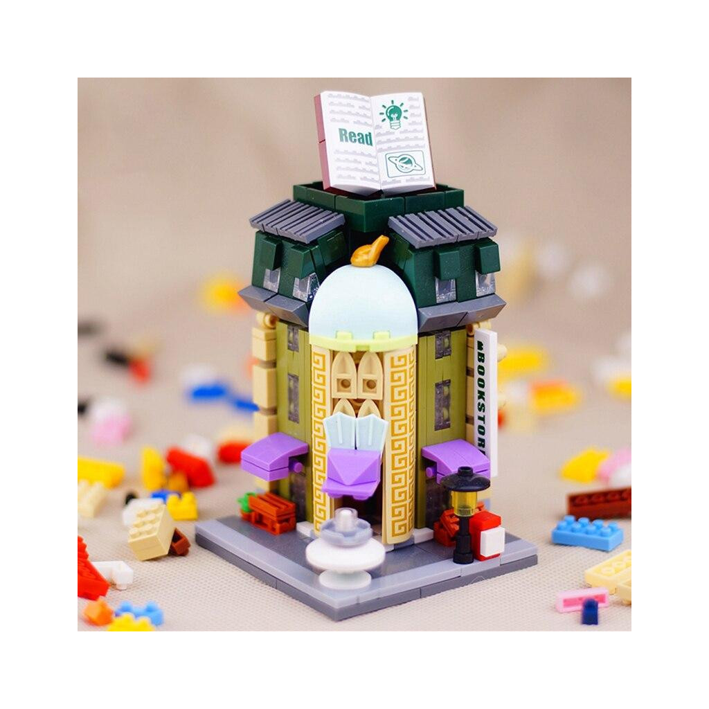 Конструктор LOZ mini Книжкова крамниця (1624) - фото 2 Конструктор LOZ mini Книжкова крамниця (1624) - фото 2