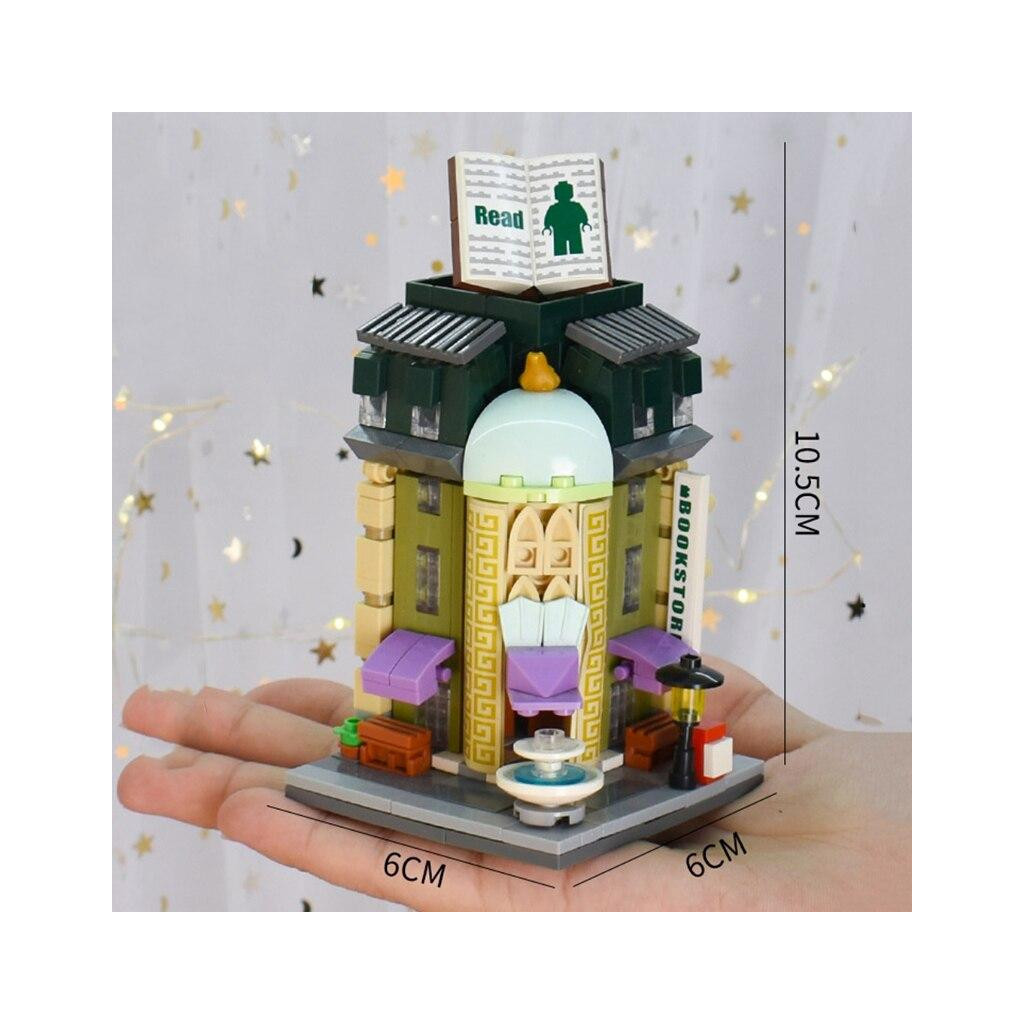 Конструктор LOZ mini Книжкова крамниця (1624) - фото 4 Конструктор LOZ mini Книжкова крамниця (1624) - фото 4