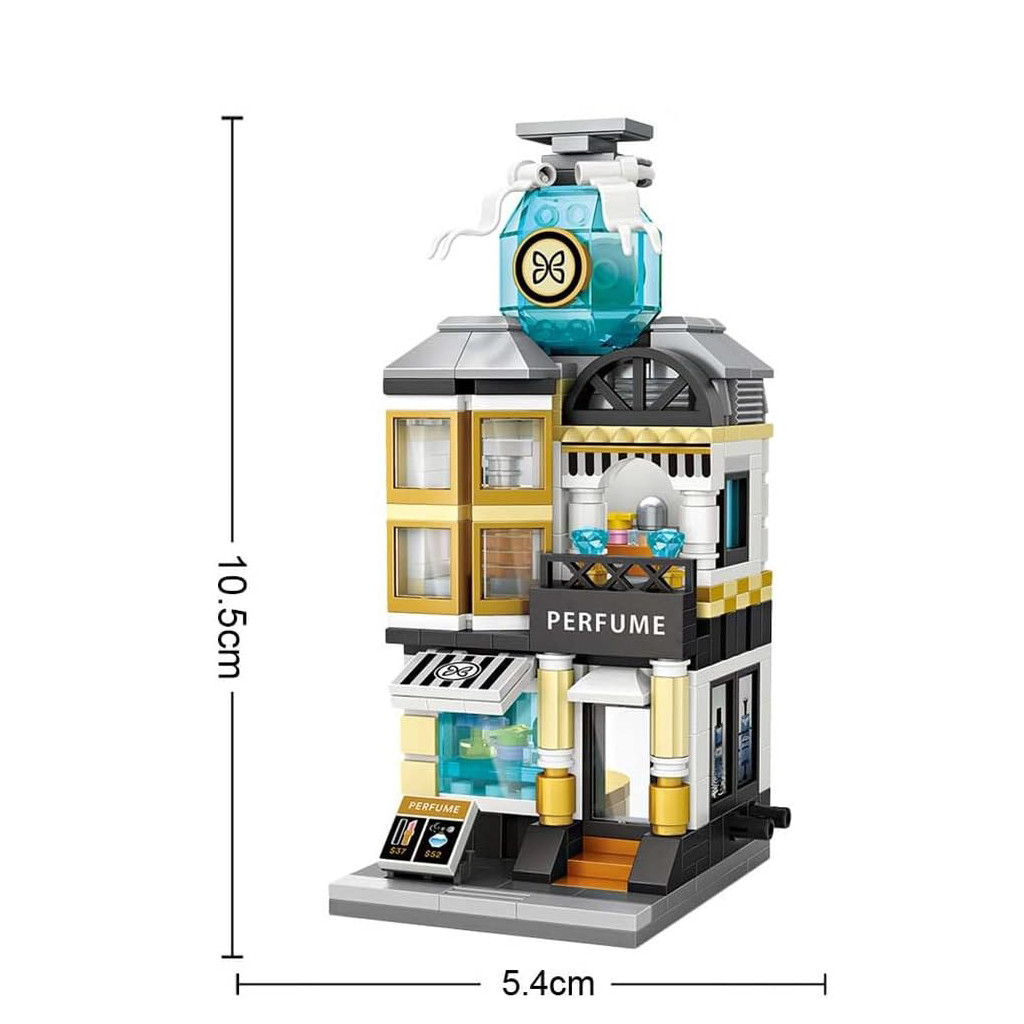 Конструктор LOZ mini Магазин парфумерії (1634) - фото 3 Конструктор LOZ mini Магазин парфумерії (1634) - фото 3
