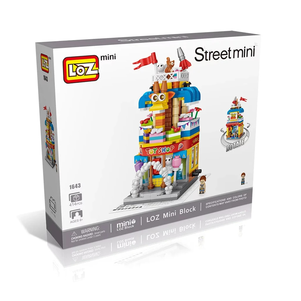 Конструктор LOZ mini Toys Shop (1643) - фото 1 Конструктор LOZ mini Toys Shop (1643) - фото 1