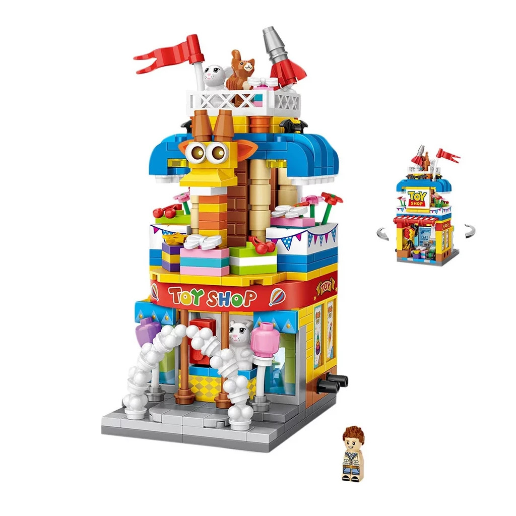 Конструктор LOZ mini Toys Shop (1643) - фото 2 Конструктор LOZ mini Toys Shop (1643) - фото 2