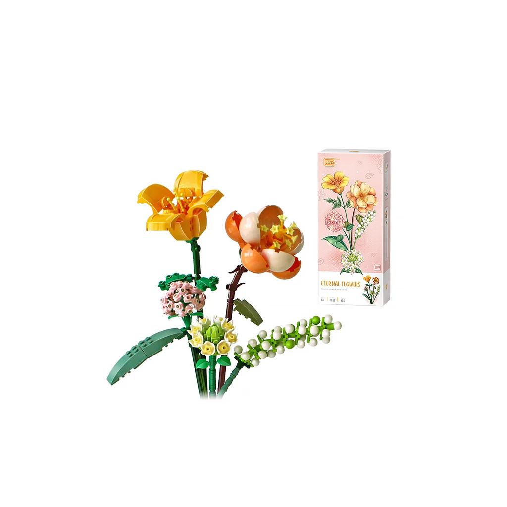 Конструктор LOZ mini Букет квітів 2 (1658) - фото 1 Конструктор LOZ mini Букет квітів 2 (1658) - фото 1