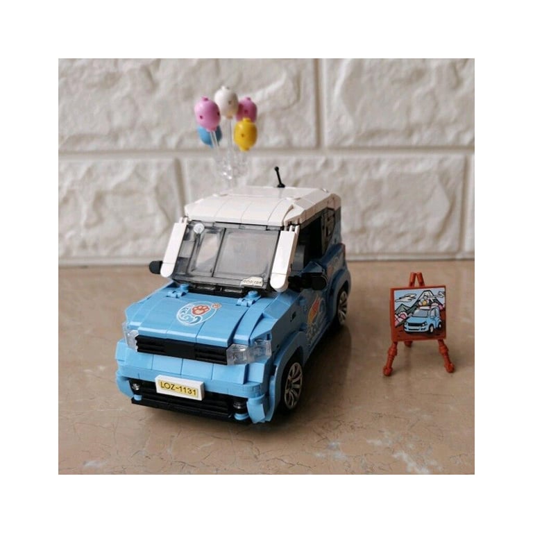Конструктор LOZ mini Автомобіль MINI блакитний (1131) - фото 4