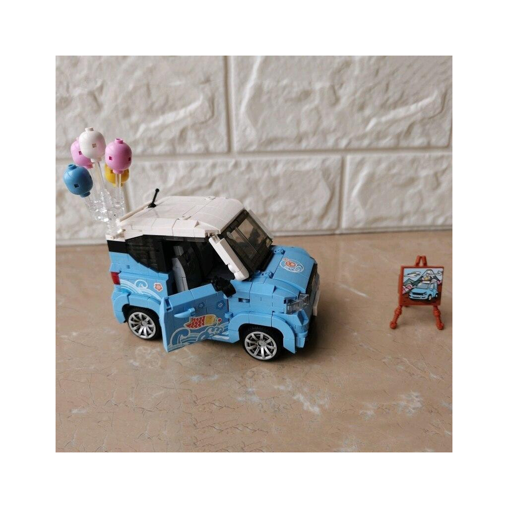 Конструктор LOZ mini Автомобіль MINI блакитний (1131) - фото 5 Конструктор LOZ mini Автомобіль MINI блакитний (1131) - фото 5