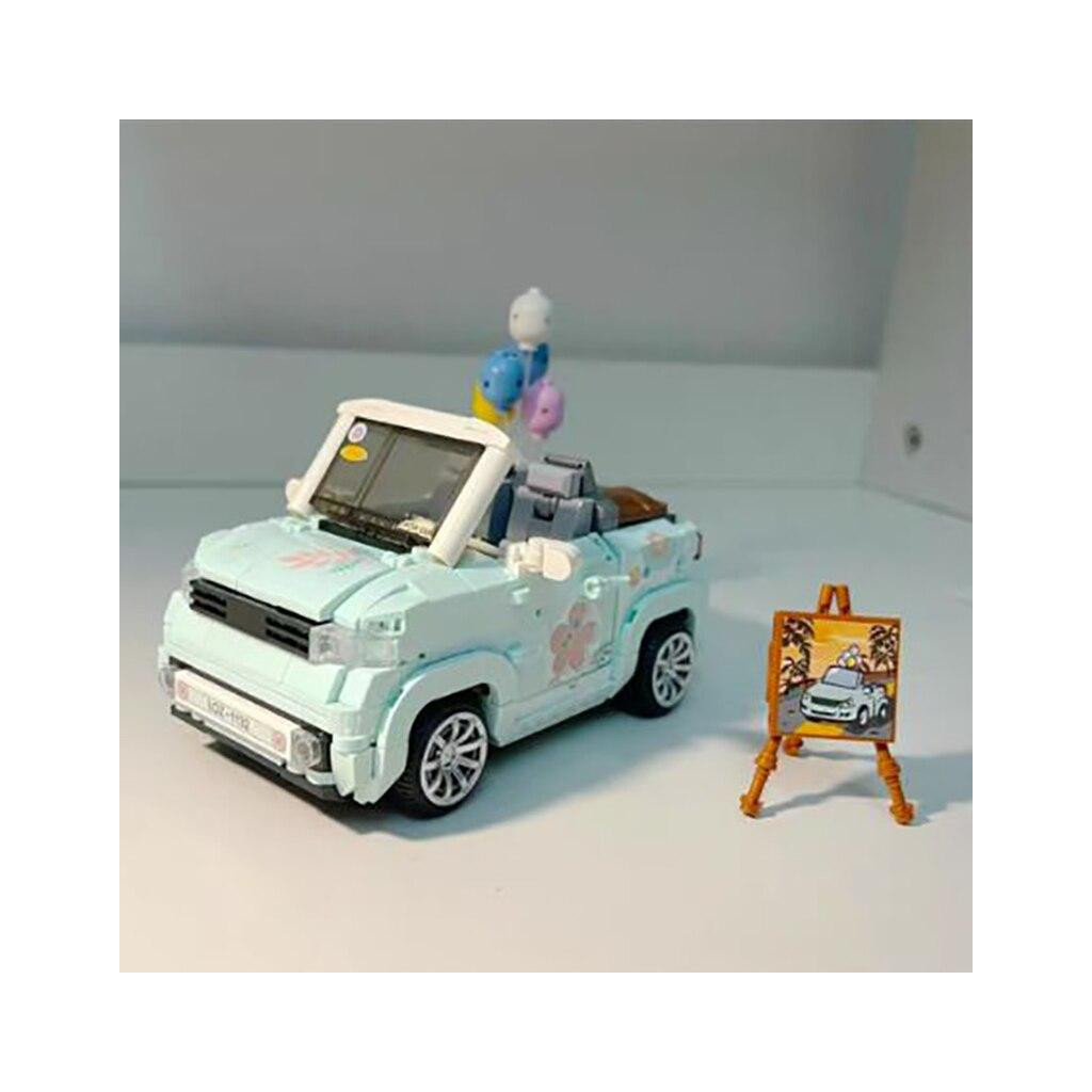 Конструктор LOZ mini Міні-кабріолет (1132) - фото 5 Конструктор LOZ mini Міні-кабріолет (1132) - фото 5