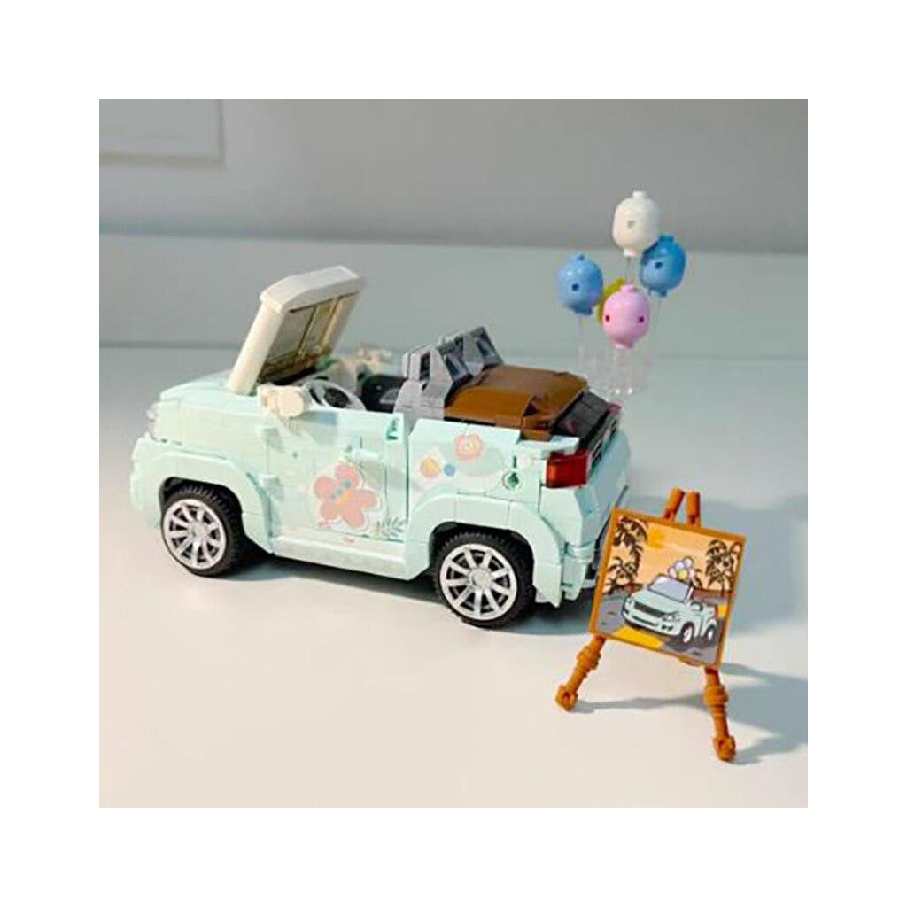 Конструктор LOZ mini Міні-кабріолет (1132) - фото 6 Конструктор LOZ mini Міні-кабріолет (1132) - фото 6