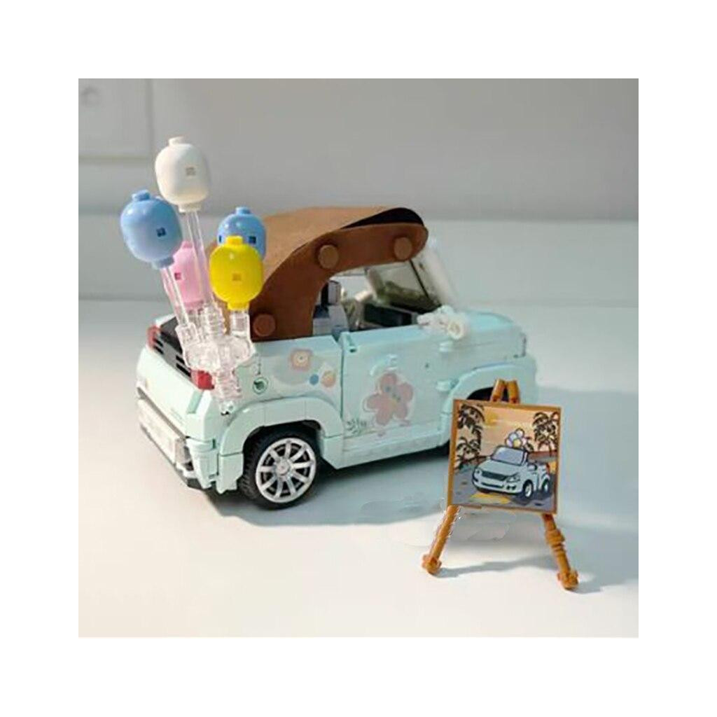 Конструктор LOZ mini Міні-кабріолет (1132) - фото 8 Конструктор LOZ mini Міні-кабріолет (1132) - фото 8