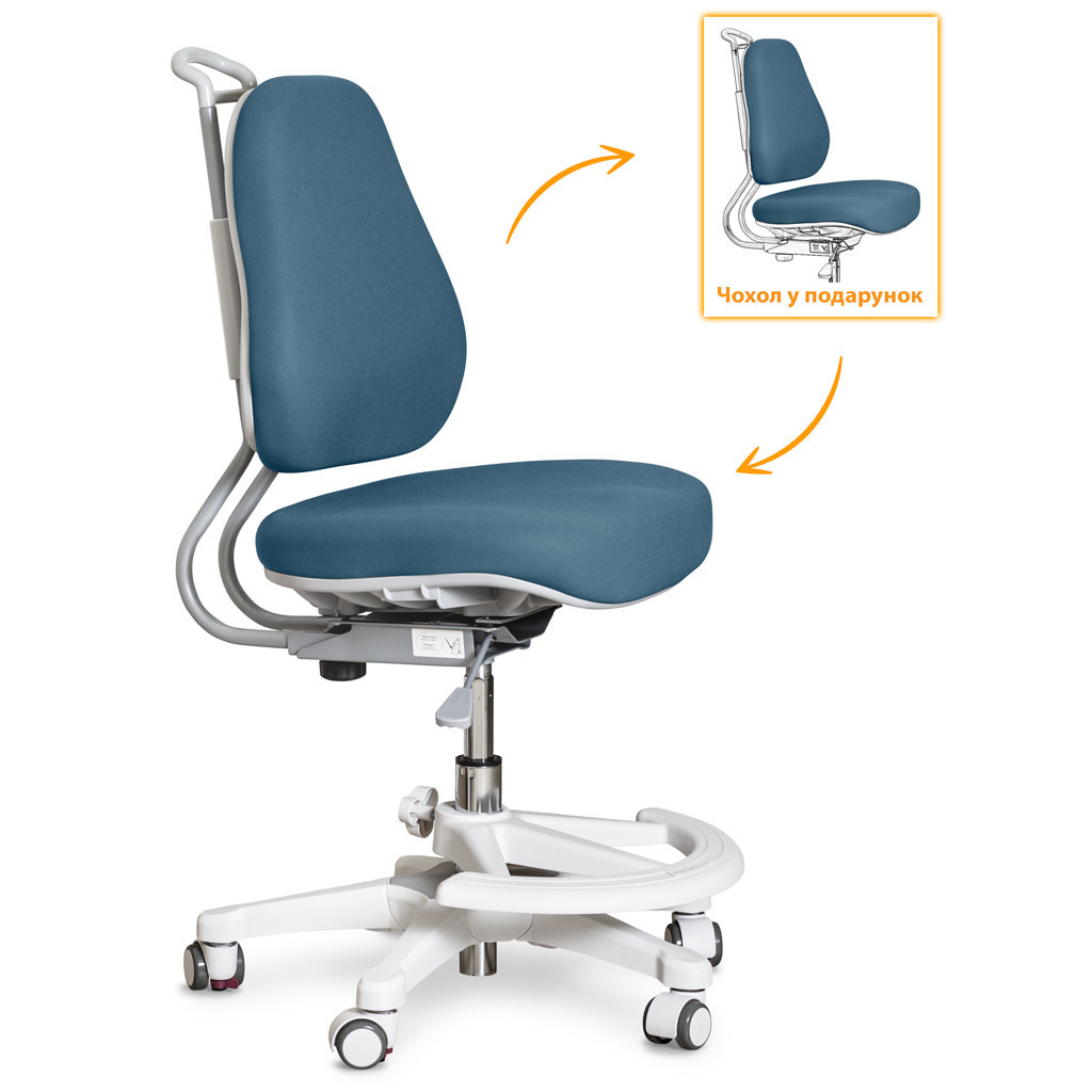 Дитяче крісло Evo-kids Mio Ergo Lite Dark blue (Y-507 Lite DB) - фото 1